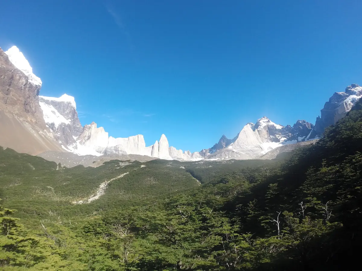 The view from Mirador Británico