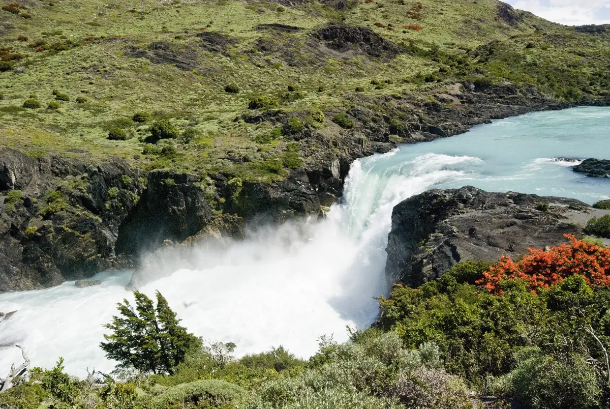 The Salto Grande waterfall
